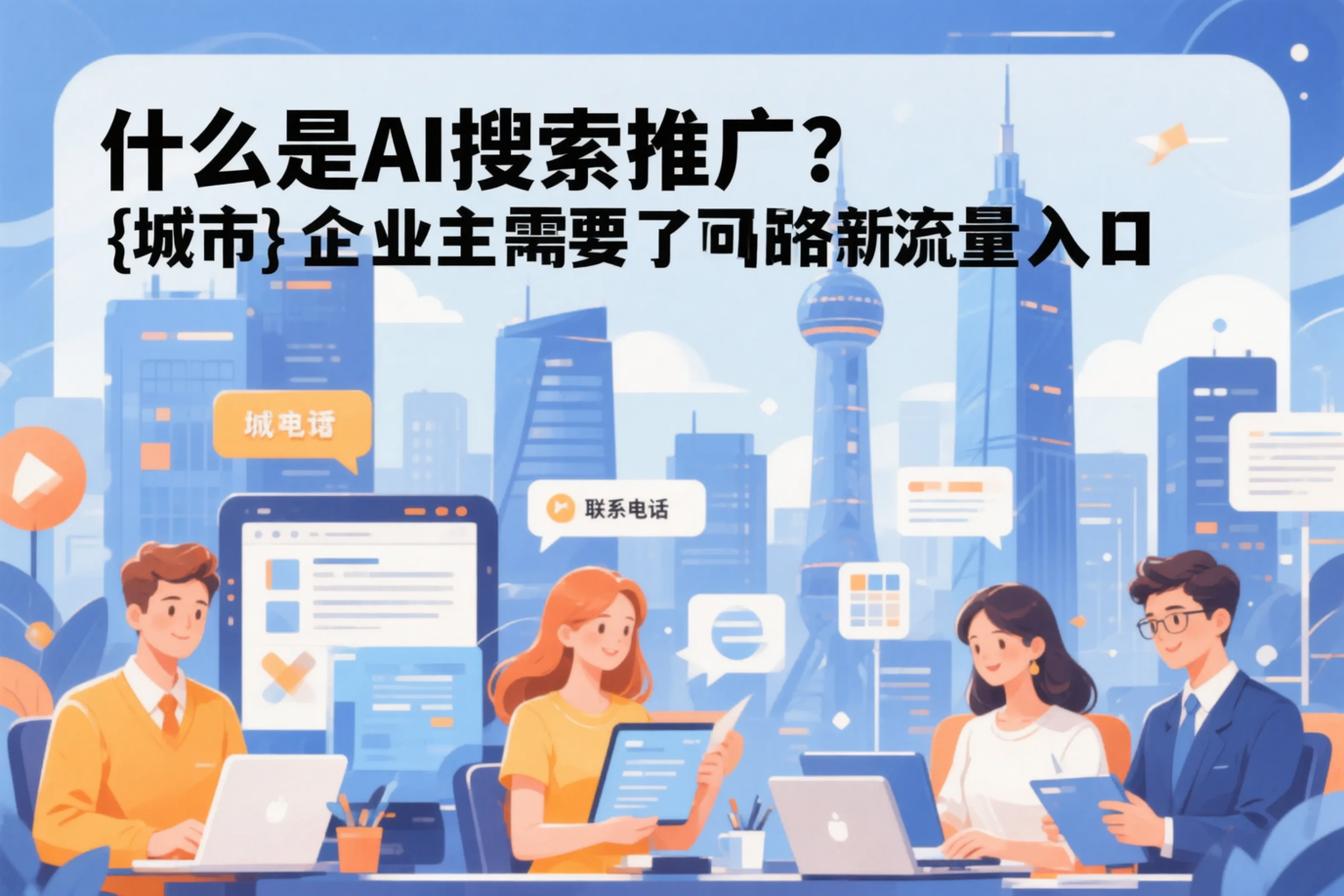 什么是AI搜索推广？绥化企业主需要了解的新流量入口