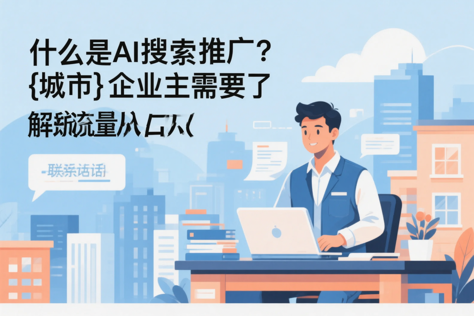 什么是AI搜索推广?绥化企业主需要了解的新流量入口