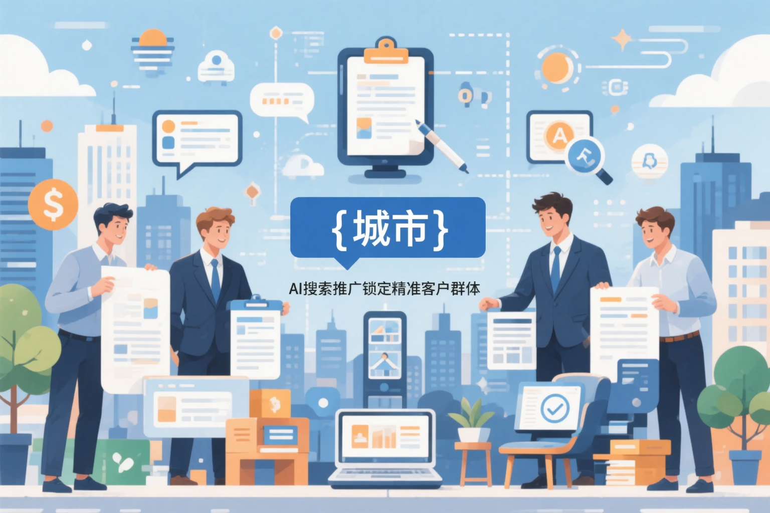 绥化公司如何用AI搜索推广锁定精准客户群体